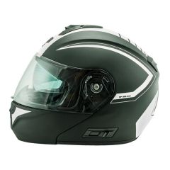 Helmet Flip-Up Full-Face NOS NS-8 Triton White Matt
