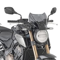 1173S - Givi Specific screen, smoked 22 x 31 cm (H x W) HONDA CB 650 R (19)