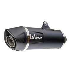 14083U - Exhaust muffler LeoVince NERO Stainless steel HONDA FORZA 350 (21-23)