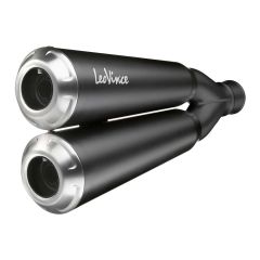 15128FBK - Auspuffanlage LeoVince GP DUALS Edelstahl YAMAHA XSR 700 (21-23)