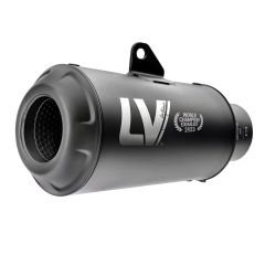 15204FBL - Exhaust muffler LeoVince LV-10 FULL BL WCLE KAWASAKI Z 900 A2 (18-24)
