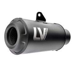 15242FBU - Exhaust muffler LeoVince LV-10 FULL BLACK HUSQVARNA SVARTPILEN 125