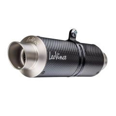 15502MU - Exhaust muffler LeoVince GP CORSA MATTE Carbon KTM DUKE 125 (17-20)