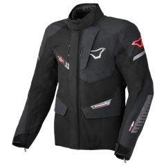 Blouson de moto Homme Macna Synchrone Imperméable Black
