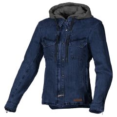 Blouson de moto Femme Macna Inland Blue / Brown