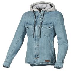 Blouson de moto Femme Macna Inland Light Blue