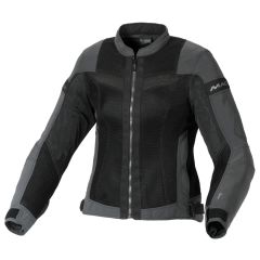 Blouson de moto Femme Macna Velotura Night Eye Black
