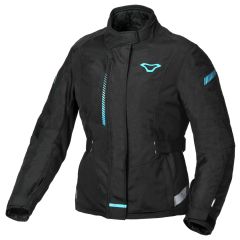 Blouson de moto Femme Macna Nivala Imperméable Black / Blue