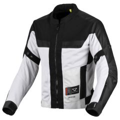 Blouson de moto Femme Macna Empire 2.0 Grey / Black