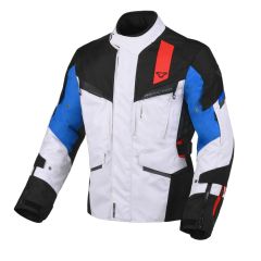 Blouson de moto Homme Macna Zastro Imperméable Black / Grey