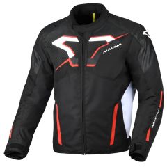 Blouson de moto Homme Macna Tazar 2.0 Imperméable Black / Red