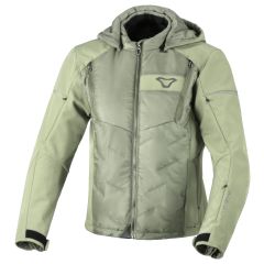 Blouson de moto Femme Macna Cocoon 2.0 Imperméable Beige