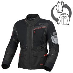 Blouson de moto Homme Macna Flexodus Imperméable Black