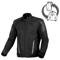 Blouson de moto Homme Macna Sevent Imperméable Black