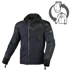 Blouson de moto Homme Macna Distec Imperméable Blue / Black