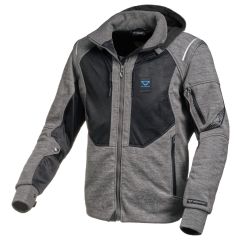 Blouson de moto Homme Macna Breeze Grey