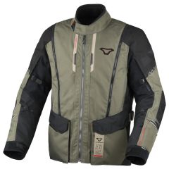 Blouson de moto Homme Macna Air Hybrid 2.0 Imperméable Green / Black