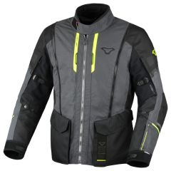 Blouson de moto Homme Macna Air Hybrid 2.0 Night Eye Imperméable Black