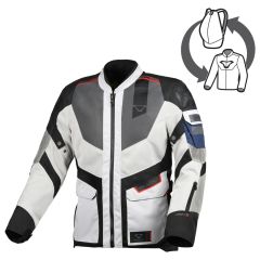 Blouson de moto Homme Macna Travelair Grey / Black