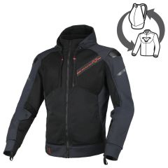 Blouson de moto Homme Macna Brero Blue / Black