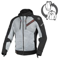 Blouson de moto Homme Macna Brero Grey / Black