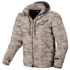 Blouson de moto Homme Macna District Green Print