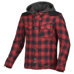 Blouson de moto Homme Macna Inland Red / Black