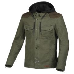 Blouson de moto Homme Macna Inland Green / Brown