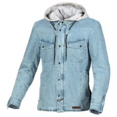 Blouson de moto Homme Macna Inland Light Blue
