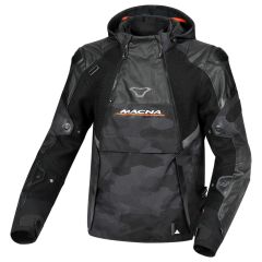 Blouson de moto Homme Macna Bradical Black / Orange
