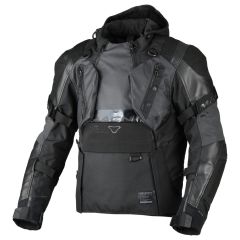 Blouson de moto Homme Macna Tryton Imperméable Black