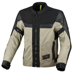 Blouson de moto Homme Macna Empire 2.0 Taupe / Black
