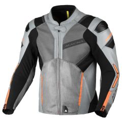 Blouson de moto Homme Macna Galvic Grey / Black