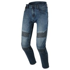 Motorcycle Pants Denim Man Macna Individo 2.0 Blue