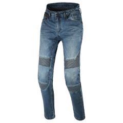 Motorcycle Pants Denim Woman Macna Individa 2.0 Blue