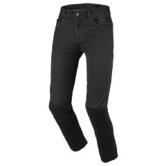 Motorcycle Pants Denim Man Macna Lockwood Straight Fit Black
