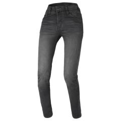 Motorcycle Pants Denim Woman Macna Aramon Slim Fit Black
