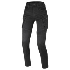 Pantalon de moto Denim Femme Macna Duplan easy fit dames Black