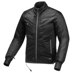 Blouson de moto Homme Macna Centre Chauffant électroniquement Black
