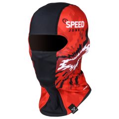 Motorcycle Balaclava Macna Mane Grey / Red