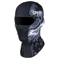 Motorcycle Balaclava Macna Mane Grey / White