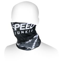 Motorcycle Neck Warmer Macna Summer Logo Black / Grey
