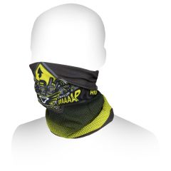 Motorcycle Neck Warmer Macna Summer Logo Grey / Black