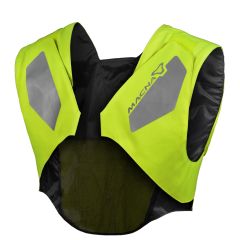Gilet de moto Haute visibilité Macna Vision Tech Fluorescent Yellow