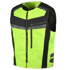 Gilet de moto Haute visibilité Macna Vision4All-Plus 2.0 Yellow