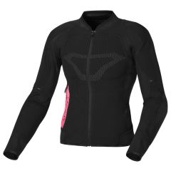 Motorcycle Protective Jacket Woman Macna Whizzar Black