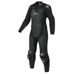 Motorcycle Suit Leather Woman Macna Blitz 2pc Black