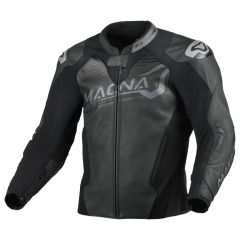 Blouson de moto Cuir Homme Macna Blitz Black