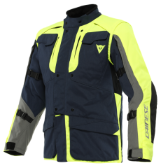 Blouson Dainese Alligator Tex Noir-Iris / Jaune Fluo / Gris Anthracite