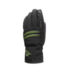 Moto Dainese Plaza 3 D-Dry Gloves Black/Bronze-Green